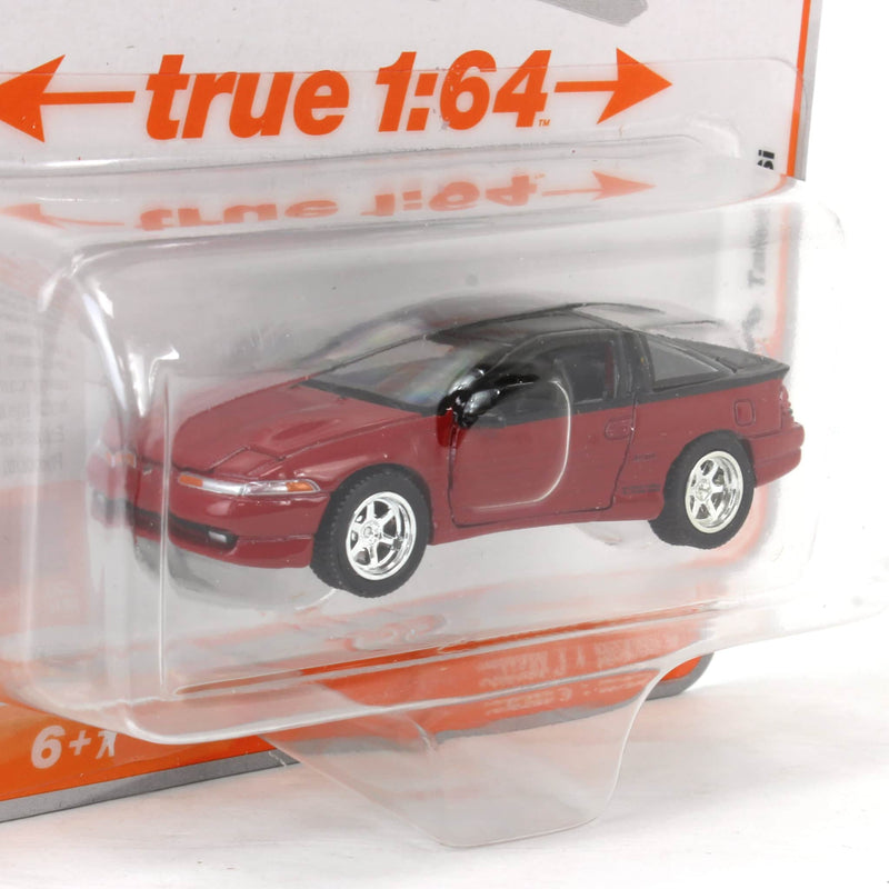 1/64 1990 Eagle Talon TSi, Flash Red, Auto World