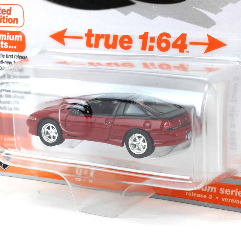 1/64 1990 Eagle Talon TSi, Flash Red, Auto World