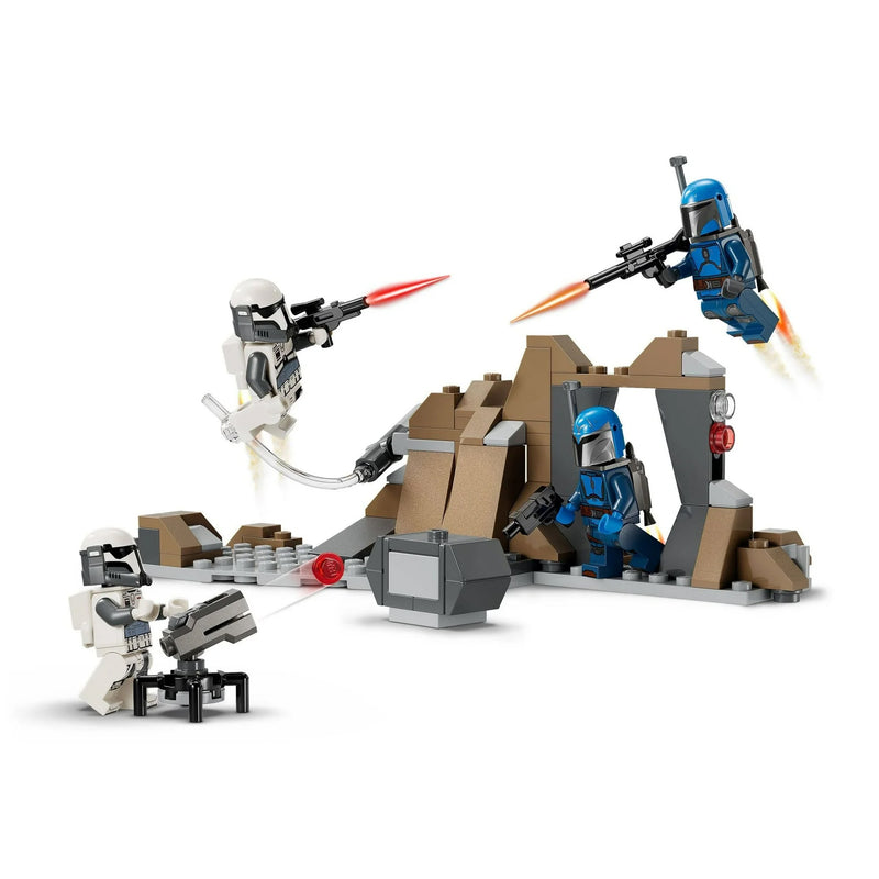 LEGO® Star Wars™ 3-in-1 Adventure Gift Set, 423 Pieces: Clone Trooper & Battle Droid, Ambush on Mandalore, & Captain Rex Y-Wing Microfighter