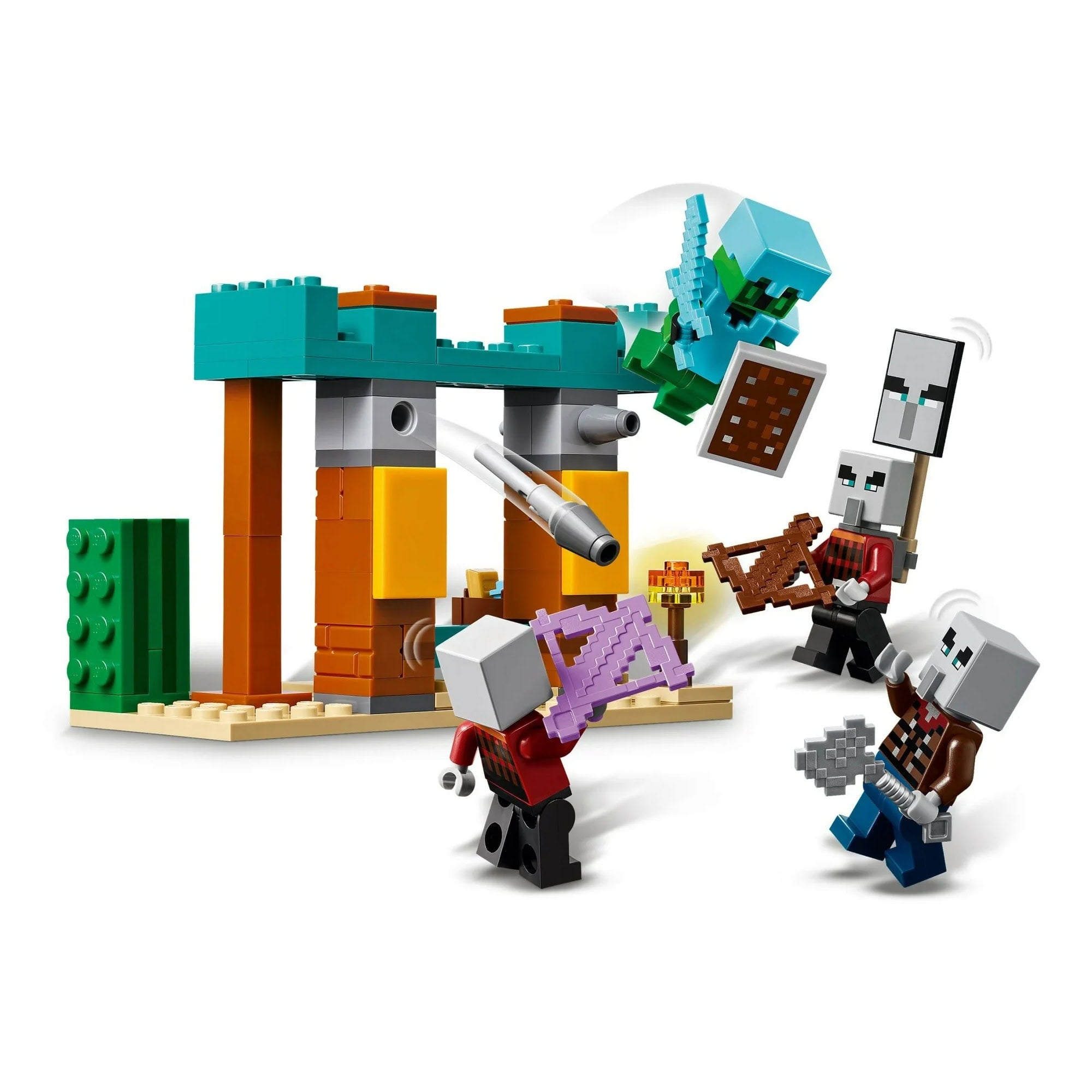 LEGO® Minecraft® 5-in-1 Gift Set, 522 Pieces: Steve's Desert