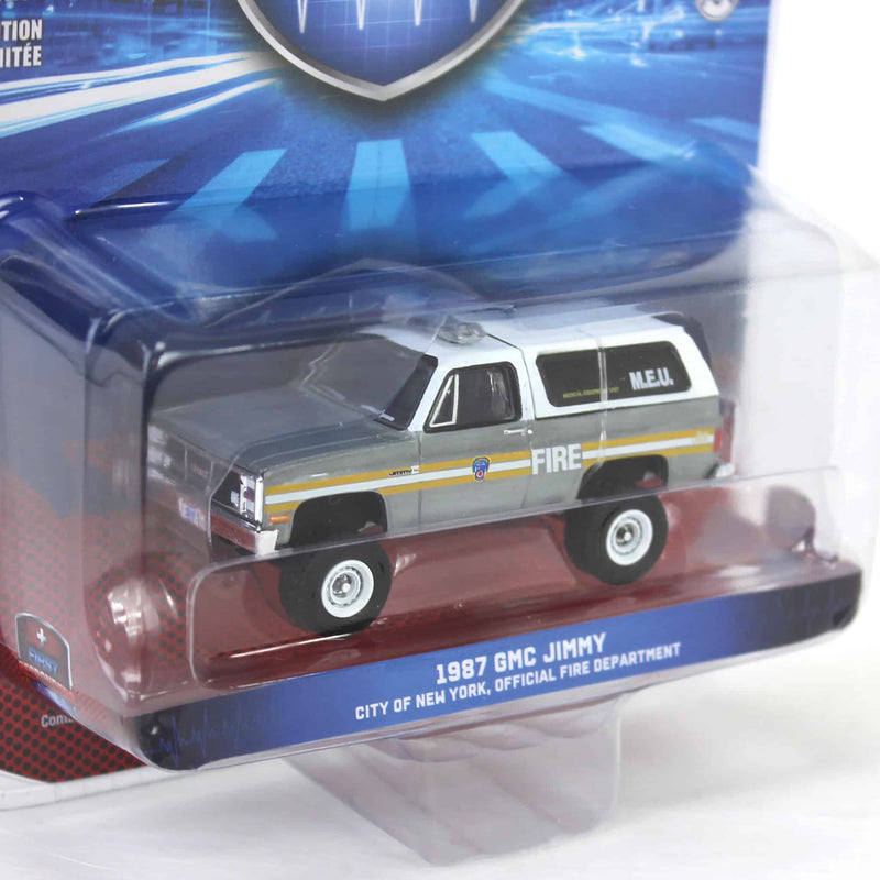 Raw Chase ~ 1/64 1987 GMC Jimmy, FDNY M.E.U., First Responders Series 2