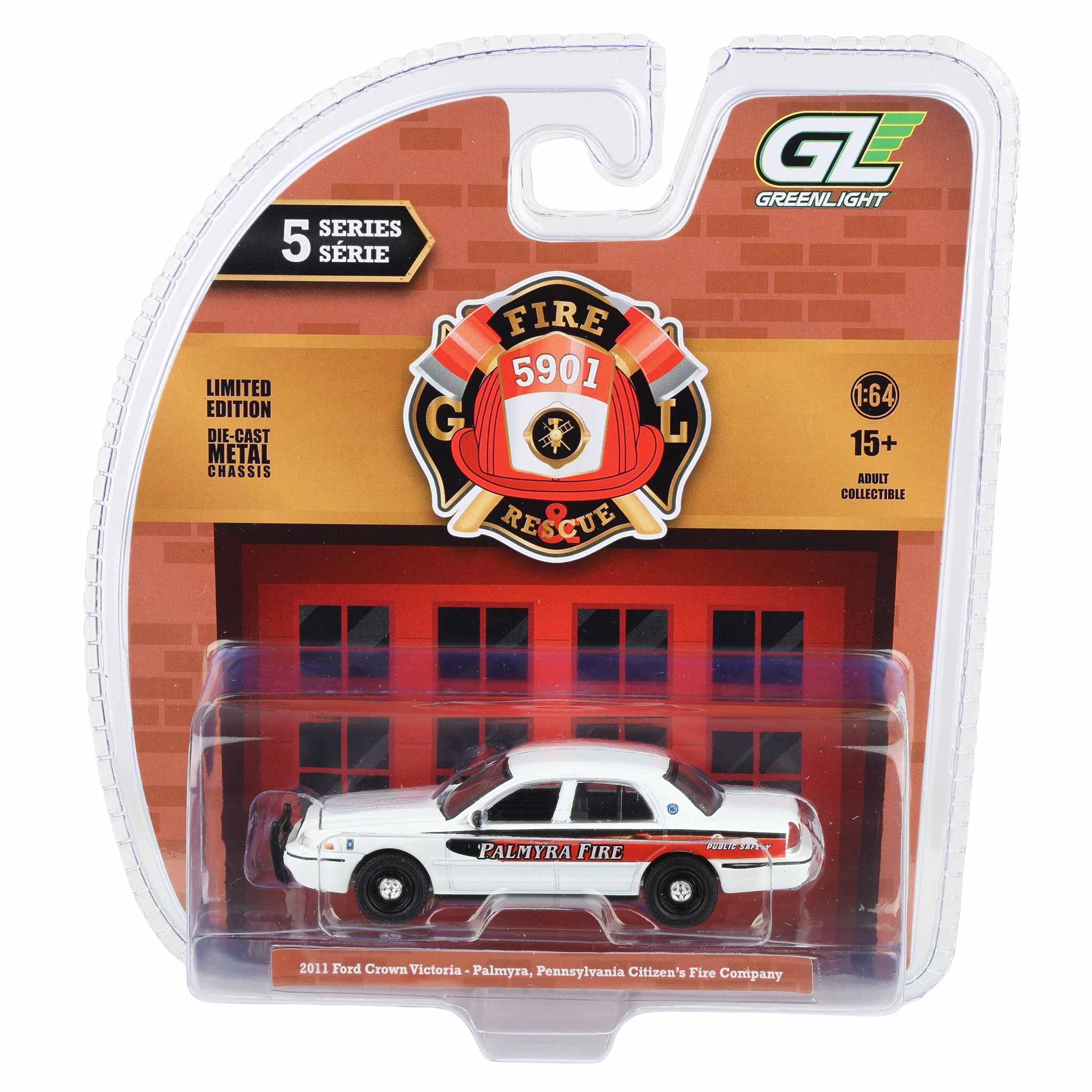 1/64 2011 Ford Crown Victoria, Palmyra, Pennsylvania Fire
