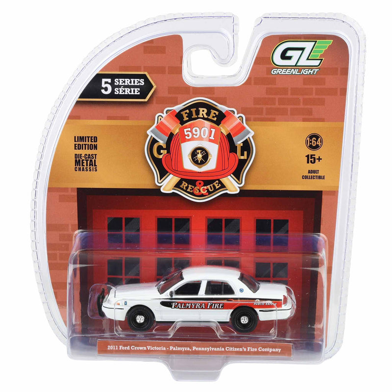 1/64 2011 Ford Crown Victoria, Palmyra, Pennsylvania Fire Department, Fire & Rescue Series 5