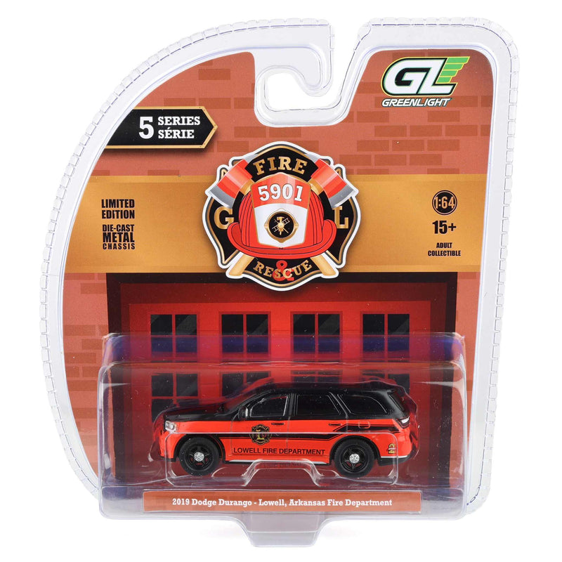 1/64 2019 Dodge Durango, Lowell, Arkansas Fire Department, Fire & Rescue Series 5