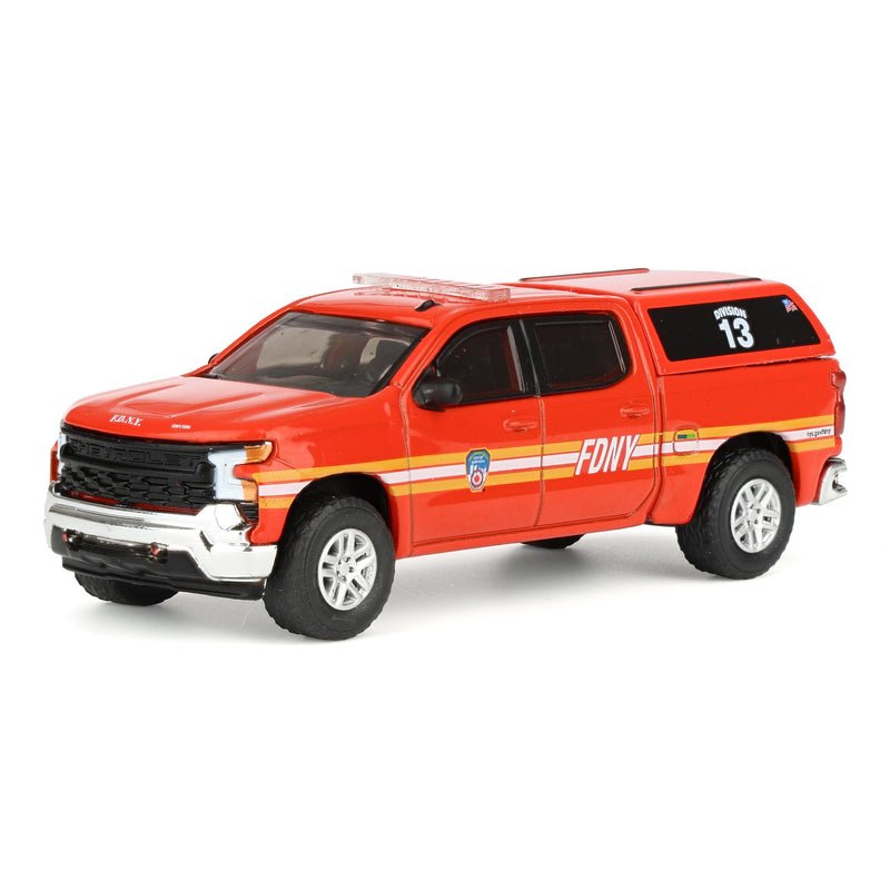 1/64 2023 Chevrolet Silverado, FDNY, Fire & Rescue Series 5