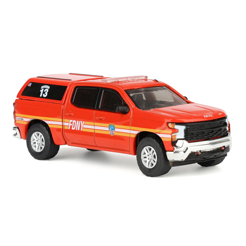 1/64 2023 Chevrolet Silverado, FDNY, Fire & Rescue Series 5
