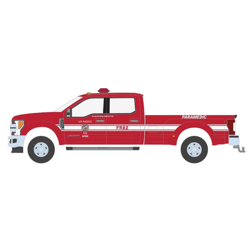 1/64 2018 Ford F-350, Los Angeles Fire Department, Fire & Rescue Series 5