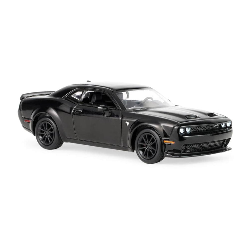 1/64 2023 Dodge Challenger SRT Hellcat Widebody Black with New Tooling, The Auto Mall Series 8 by GreenLight Collectibles