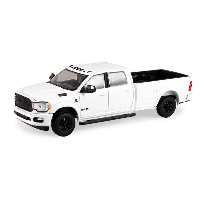 1/64 2023 Ram 2500 Bighorn White, The Auto Mall Series 8 by GreenLight Collectibles