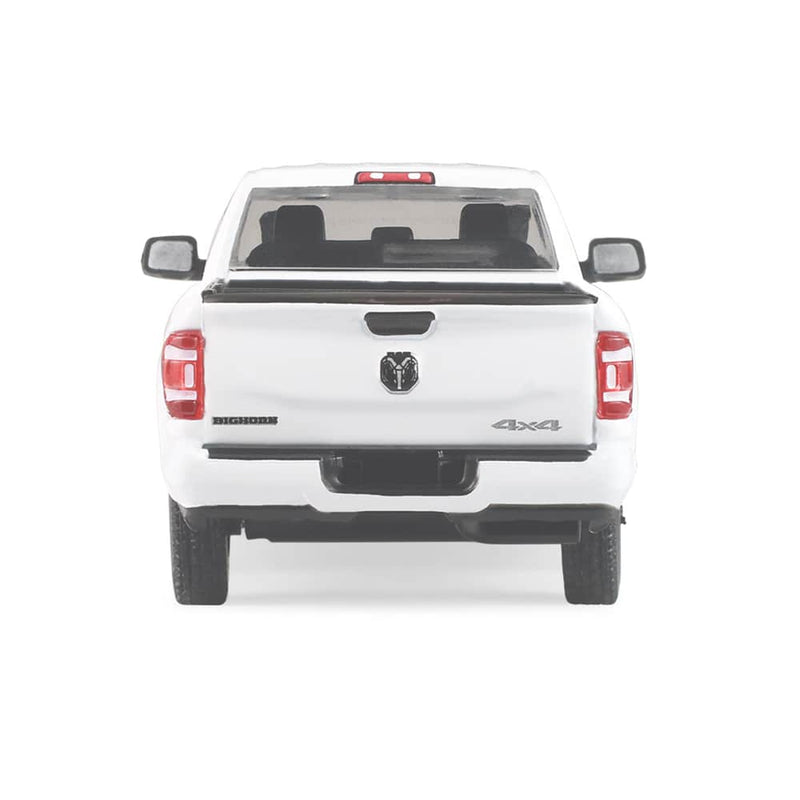 1/64 2023 Ram 2500 Bighorn White, The Auto Mall Series 8 by GreenLight Collectibles
