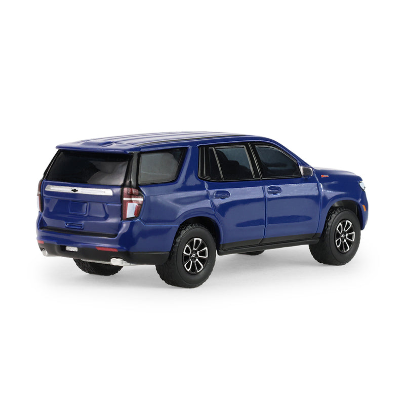 1/64 2024 Chevrolet Tahoe SUV, Midnight Blue Metallic, The Auto Mall Series 8 by GreenLight Collectibles
