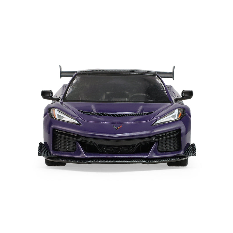1/64 2025 Chevrolet Corvette ZR1 Convertible, Hysteria Purple Metallic, The Auto Mall Series 8 by GreenLight Collectibles
