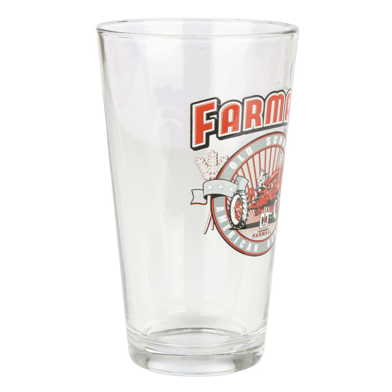 IH Farmall "Old School American Heritage" Glass Drinkware Tumbler
