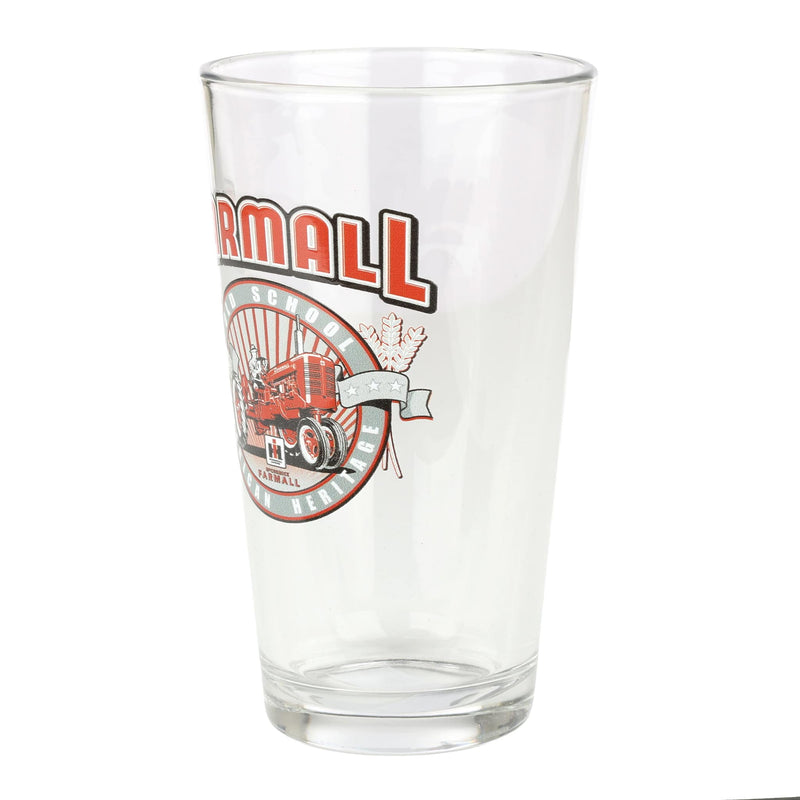 IH Farmall "Old School American Heritage" Glass Drinkware Tumbler