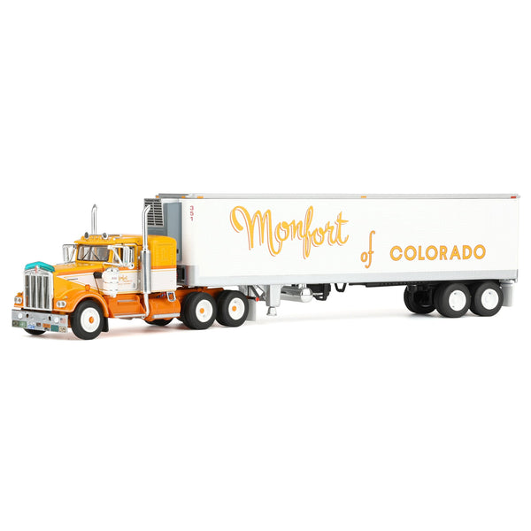 1/64 Kenworth W900A with Vintage Reefer Trailer, Fallen Flag #50