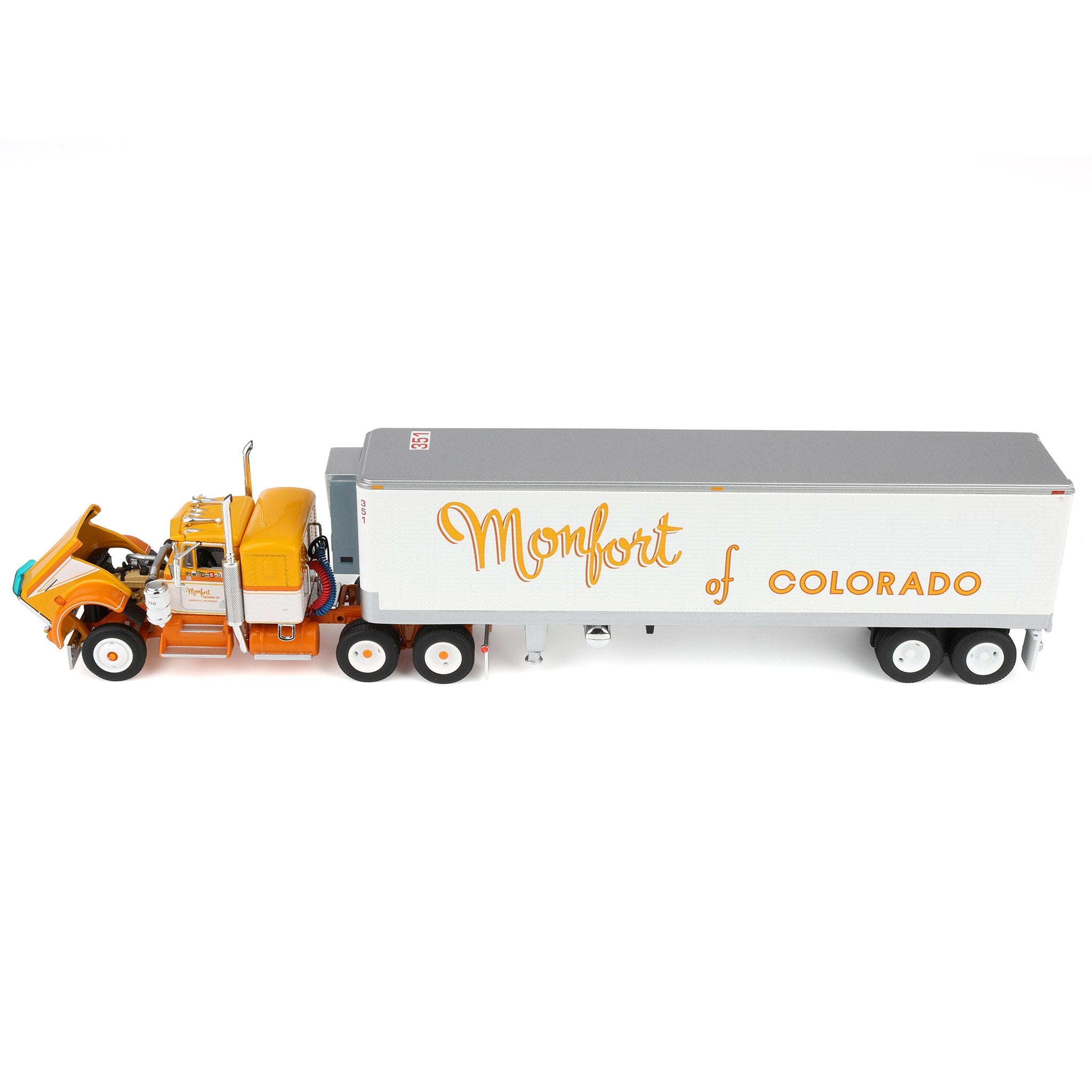 69-1860 DCP 1/64 Kenworth W900A with Vintage Reefer Trailer