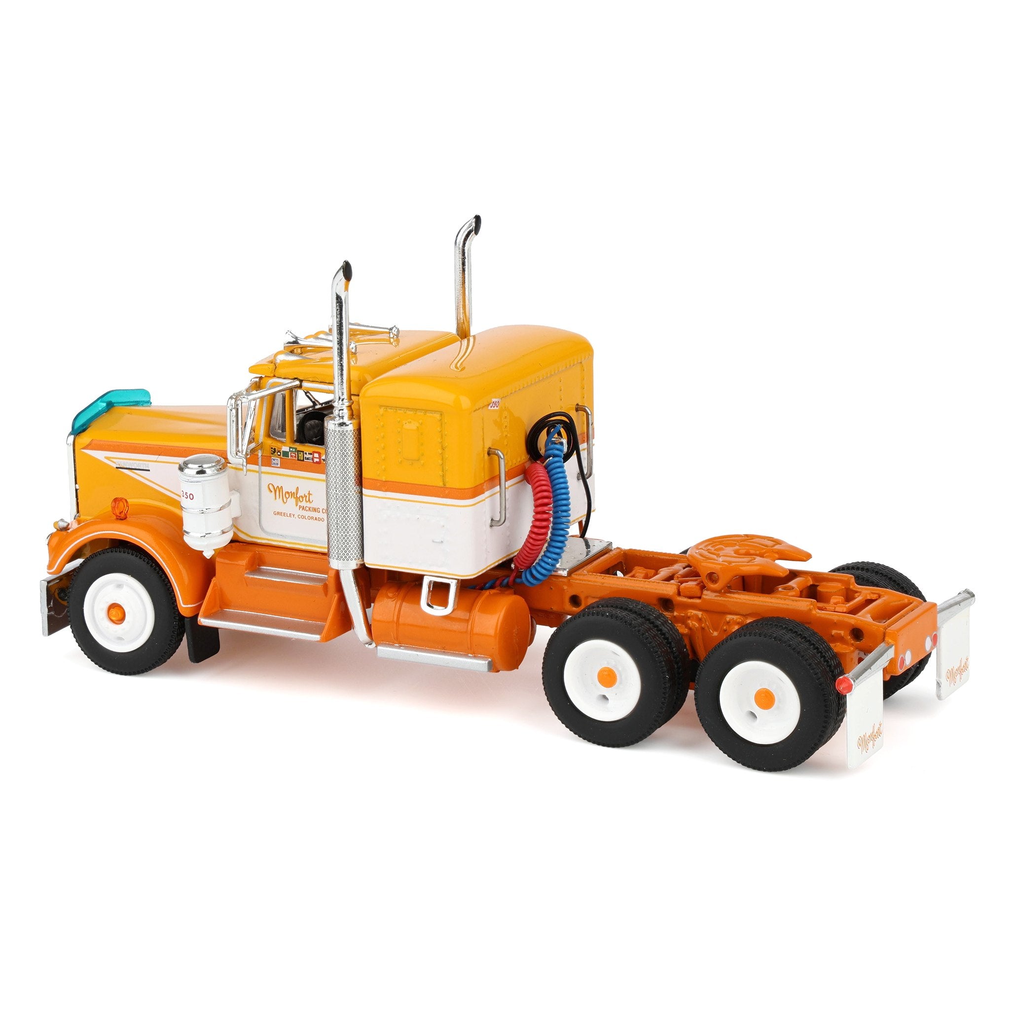 1/64 Kenworth W900A with Vintage Reefer Trailer, Fallen Flag #50