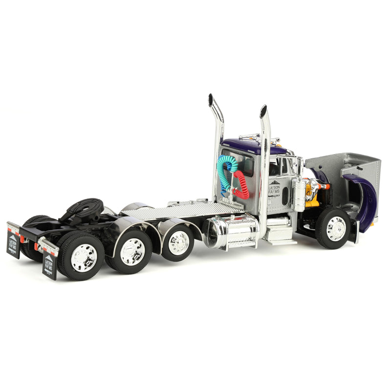 1/64 "Purple Pete" Peterbilt 379 with DEMCO 42ft Liquid Fertilizer Tender Trailer, 2025 NTT'NC Show, DCP by First Gear