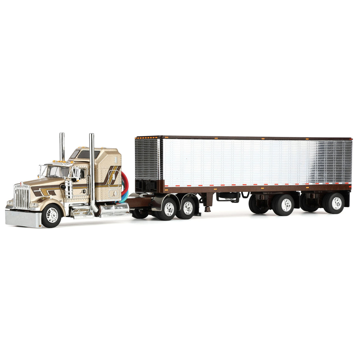 69-2091 DCP 1/64 Kenworth W900L with 40ft Vintage Trailer, Red's