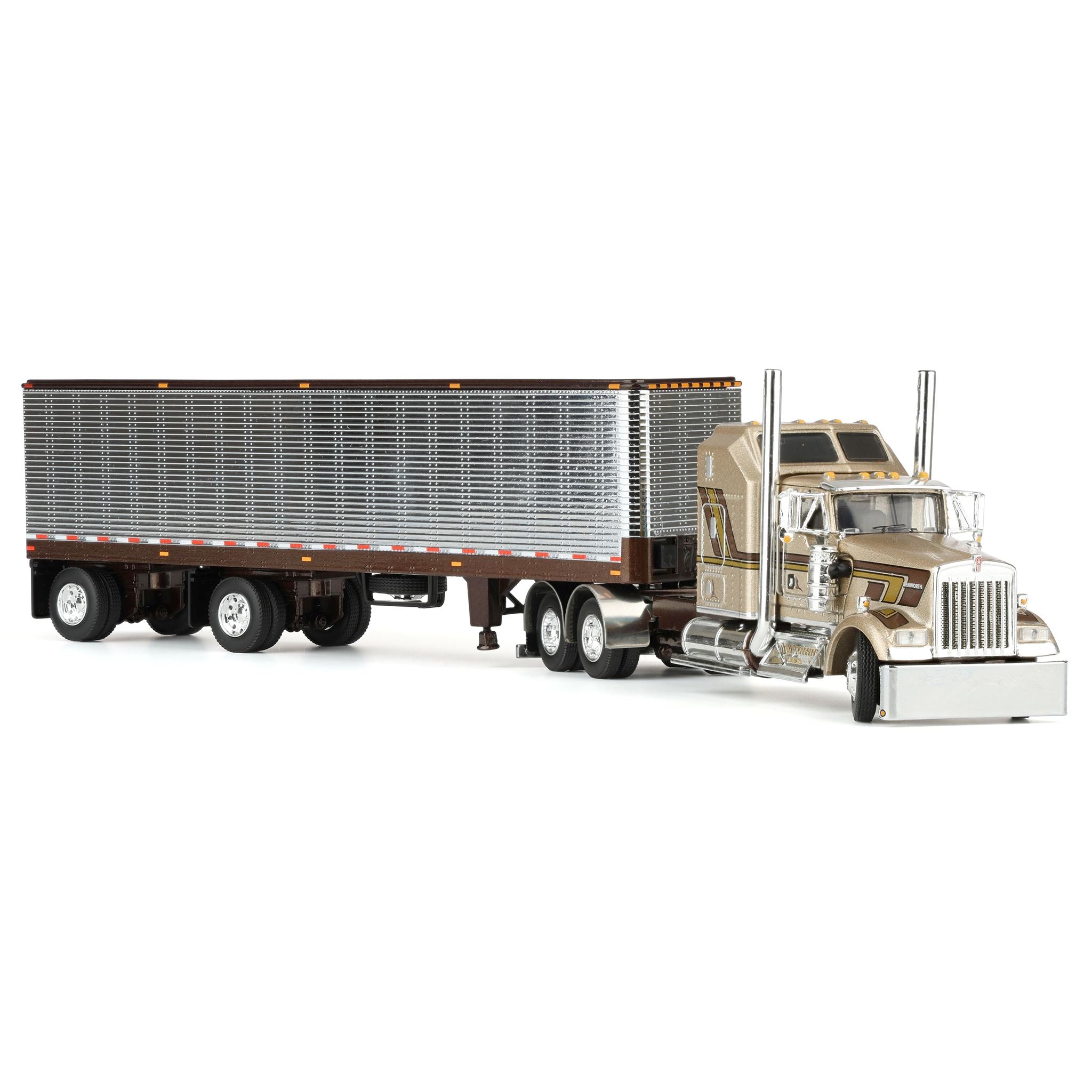 トレーラー 1/64 Kenworth W900L with 40ft Vintage Trailer, Red's Favorites #1