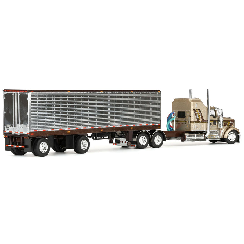1/64 Kenworth W900L with 40ft Vintage Trailer, Red's Favorites #1: Jason Sanders, DCP by First Gear
