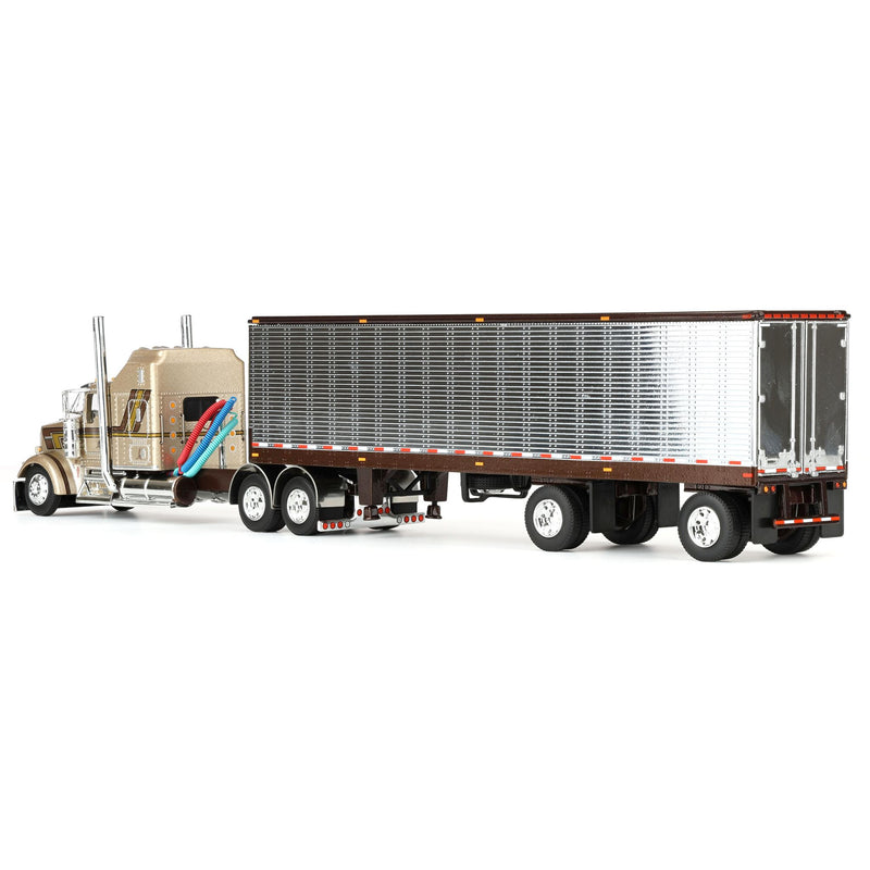 1/64 Kenworth W900L with 40ft Vintage Trailer, Red's Favorites #1: Jason Sanders, DCP by First Gear