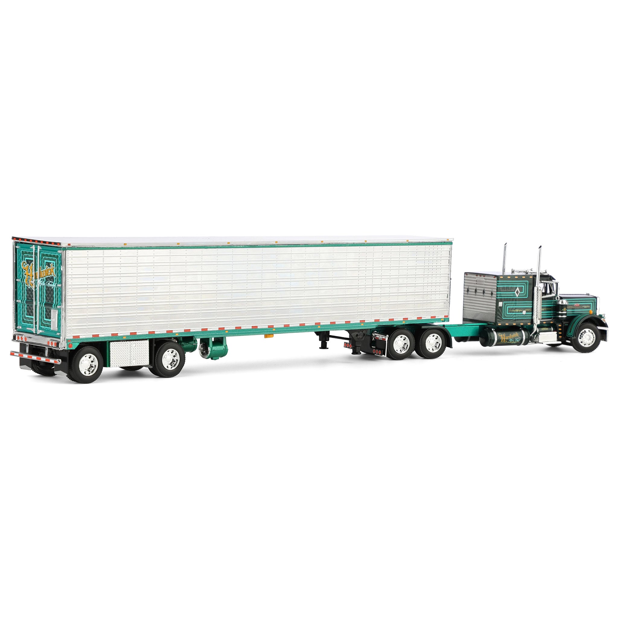 ピータービルト 359 ウィズ　ユーティリティ　トラップトレーラー 69-2100 DCP 1/64 Peterbilt 359 with 53ft Utility Reefer Trailer