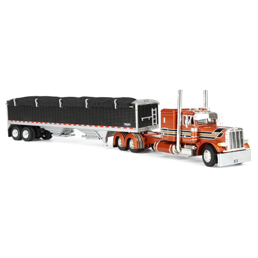 1/64 DCP BLACK/RED PETERBILT 379 W/ 36 SLEEPER 1/64 DCP BLACK/RED PETERBILT 379 W/ 36 SLEEPER