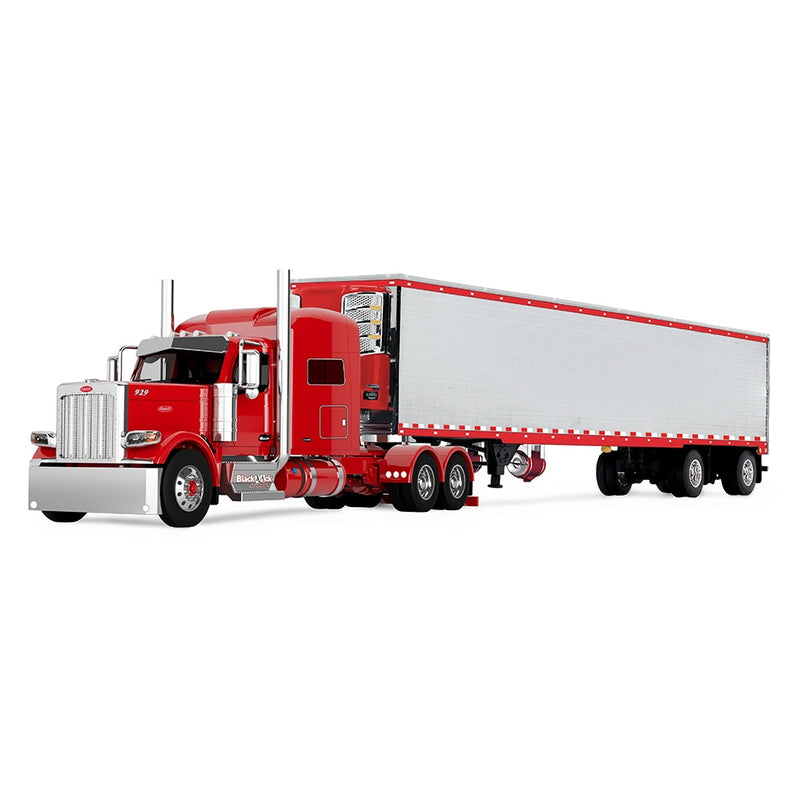 1/64 Peterbilt 589 Semi Truck with Utility Reefer Trailer, Big Rigs Series II #6: Blackjack Express LLC, DCP by First Gear