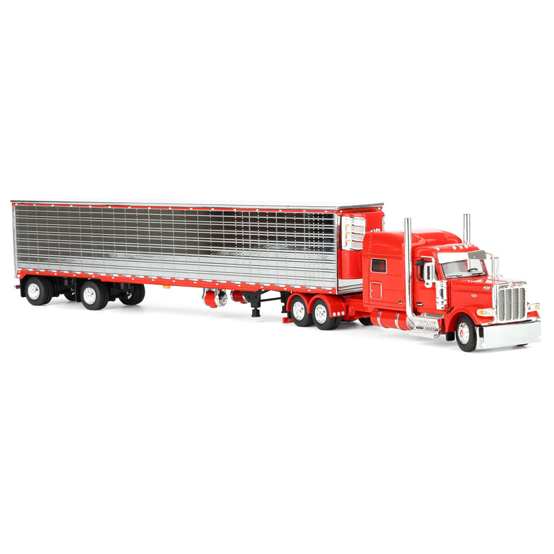 1/64 Peterbilt 589 Semi Truck with Utility Reefer Trailer, Big Rigs Series II #6: Blackjack Express LLC, DCP by First Gear
