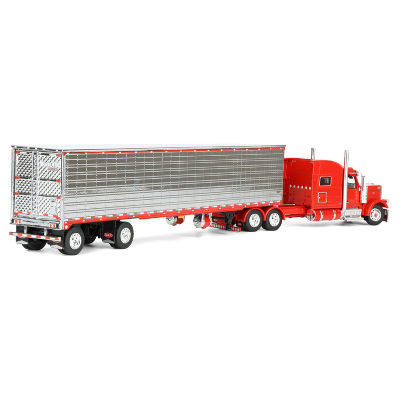 1/64 Peterbilt 589 Semi Truck with Utility Reefer Trailer, Big Rigs Series II #6: Blackjack Express LLC, DCP by First Gear