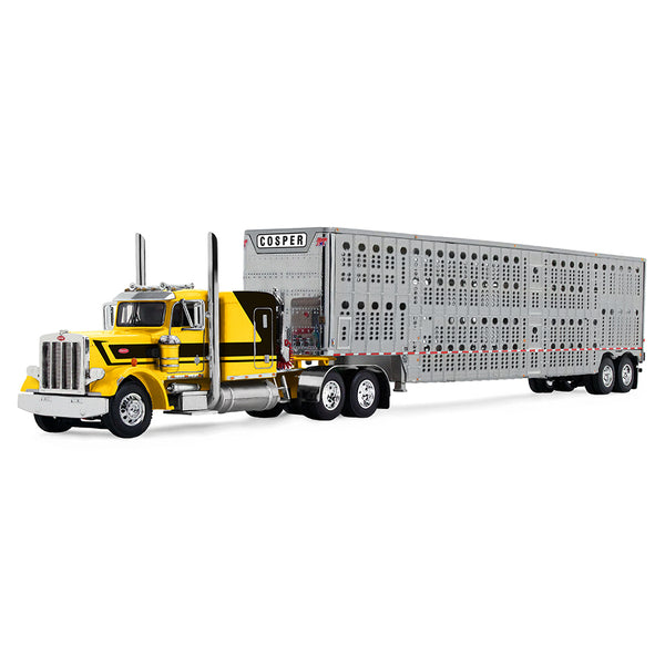 1/64 Peterbilt 359 with Wilson Silverstar Livestock Trailer, Hank