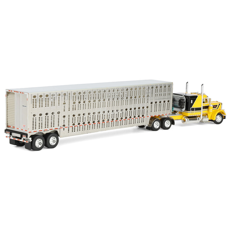 1/64 Peterbilt 359 with Wilson Silverstar Livestock Trailer, Hank Cosper Limited Edition, DCP by First Gear