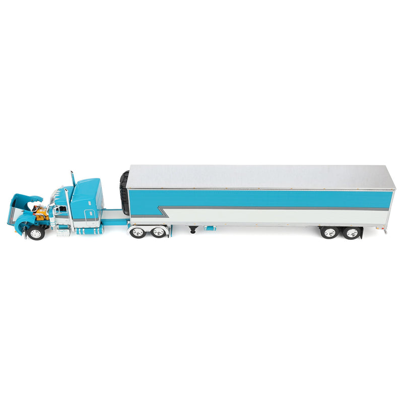 1/64 Peterbilt 379 Semi Truck with Utility Reefer Trailer, Big Rigs Series II #5: Tway Rose Transport, DCP by First Gear