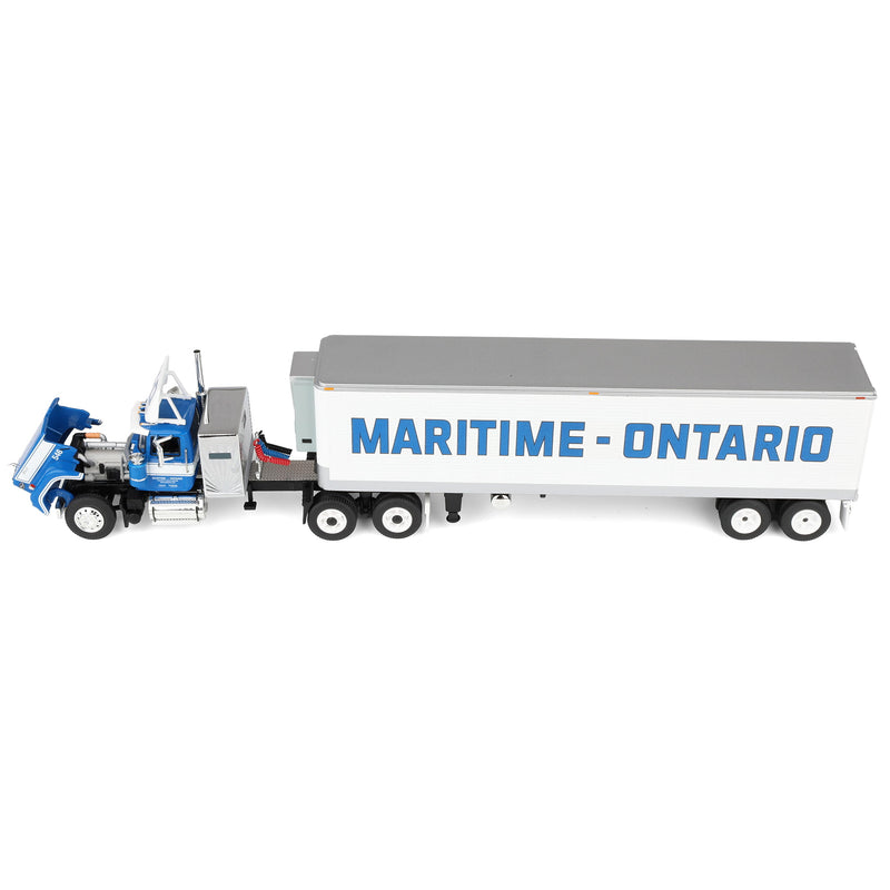 1/64 Mack Super-Line Semi Truck with 40ft Vintage Reefer Trailer, Legacy Series #4: Maritime-Ontario, DCP by First Gear