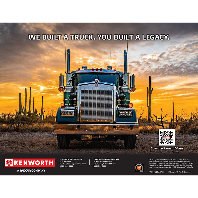 1/64 Kenworth W900L Legacy Edition Set with 11 Trucks, DCP by First Gear Limited Edition - Only 1,000 Made!