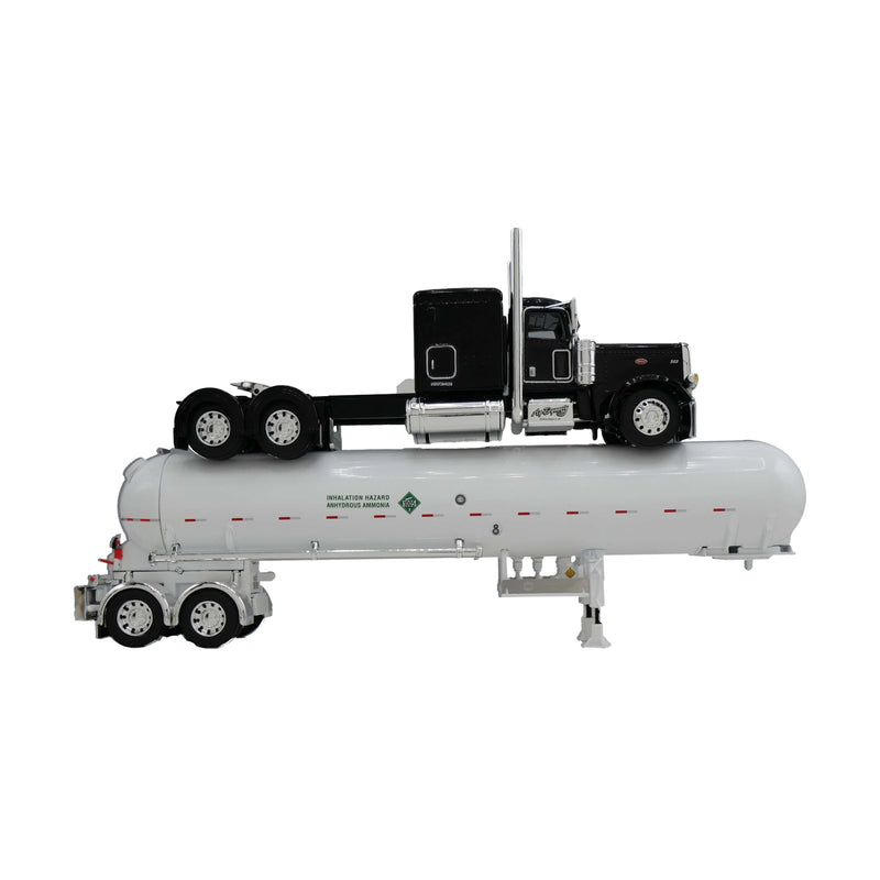 1/64 Peterbilt 389 Semi Truck with Mississippi LP Anhydrous Ammonia Tanker, Ag Dynasty #3, DCP by First Gear