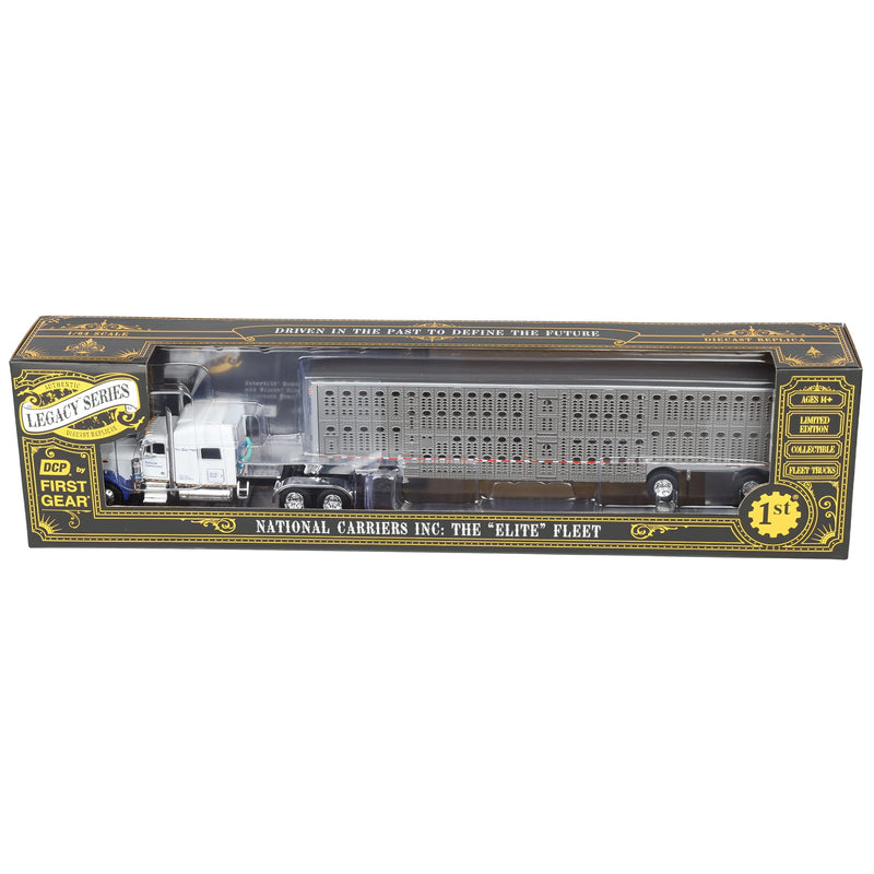 1/64 Peterbilt 379 with Wilson Silverstar Livestock Trailer, DCP by First Gear Legacy Series #5: National Carriers