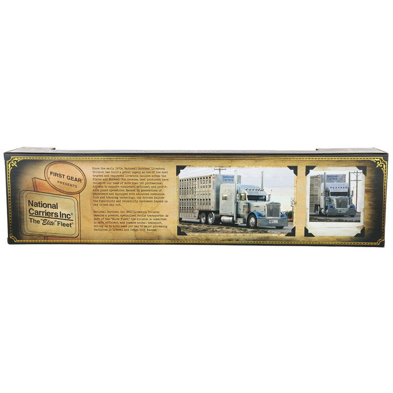 1/64 Peterbilt 379 with Wilson Silverstar Livestock Trailer, DCP by First Gear Legacy Series #5: National Carriers