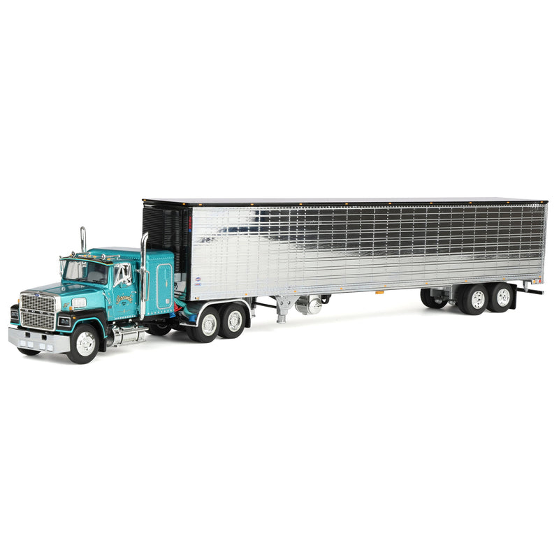 1/64 Tom Sercombe's Ford LTL 9000 Semi Truck with Reefer Trailer, Red's Favorites,  DCP by First Gear