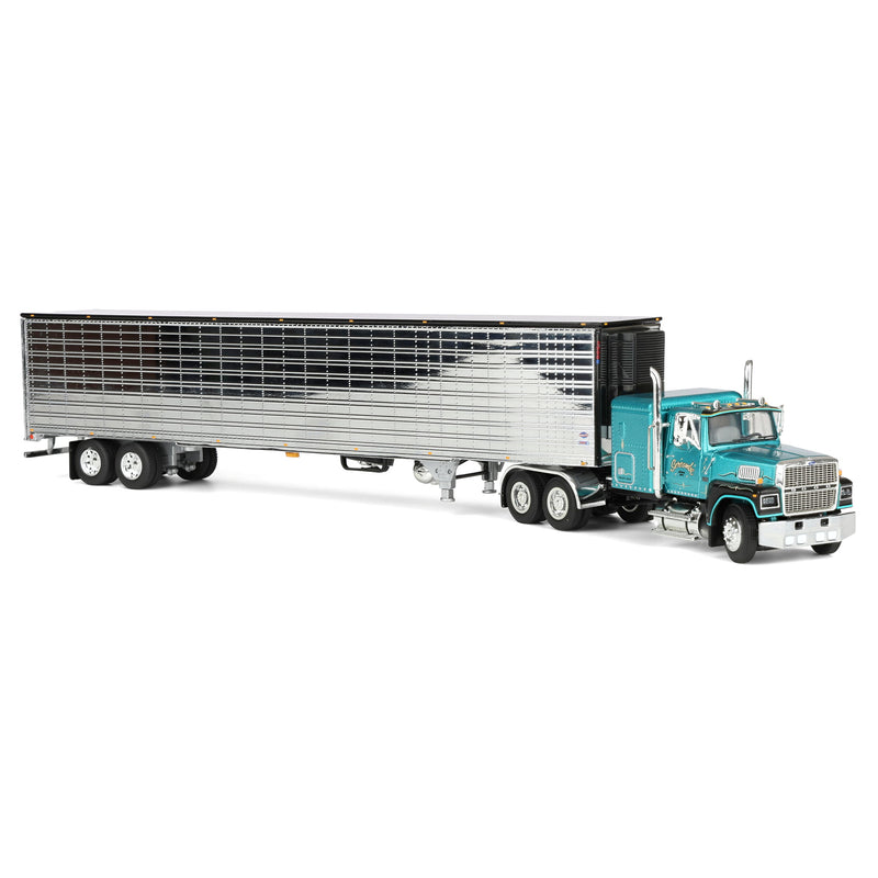 1/64 Tom Sercombe's Ford LTL 9000 Semi Truck with Reefer Trailer, Red's Favorites,  DCP by First Gear