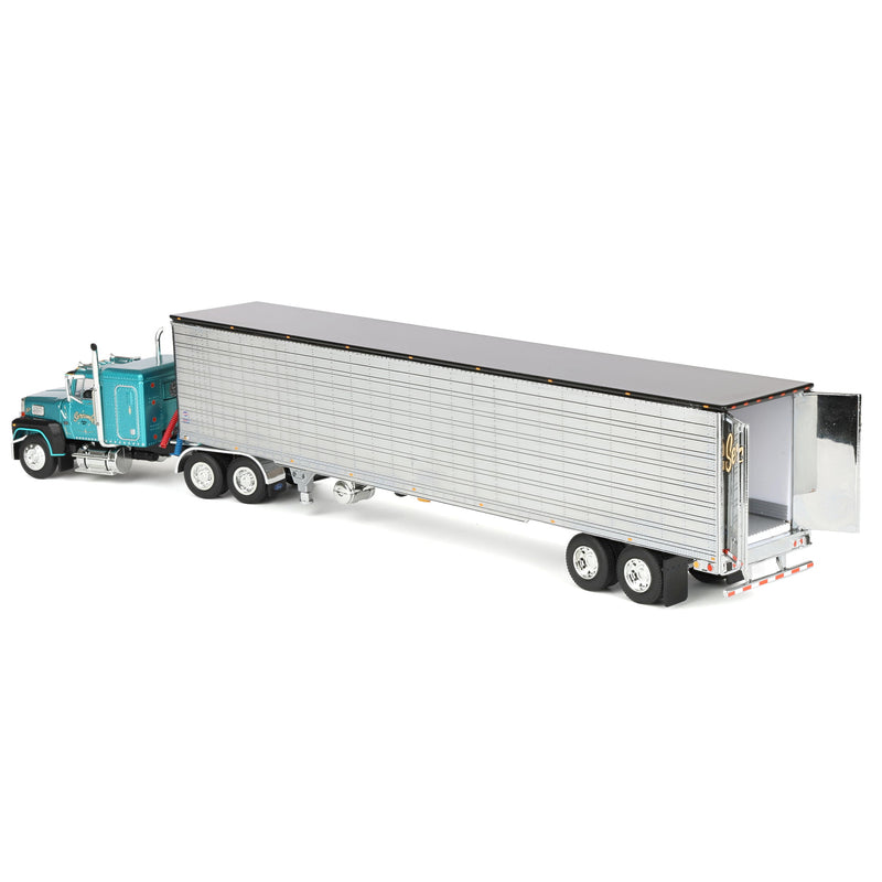 1/64 Tom Sercombe's Ford LTL 9000 Semi Truck with Reefer Trailer, Red's Favorites,  DCP by First Gear