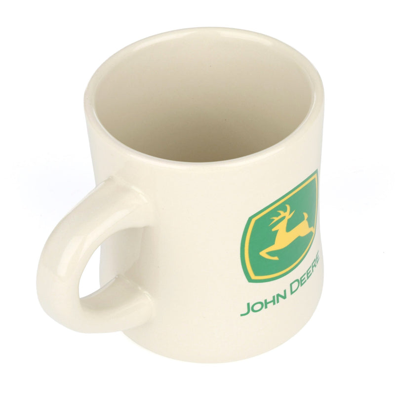 John Deere Logo 8oz Cream Diner Mug