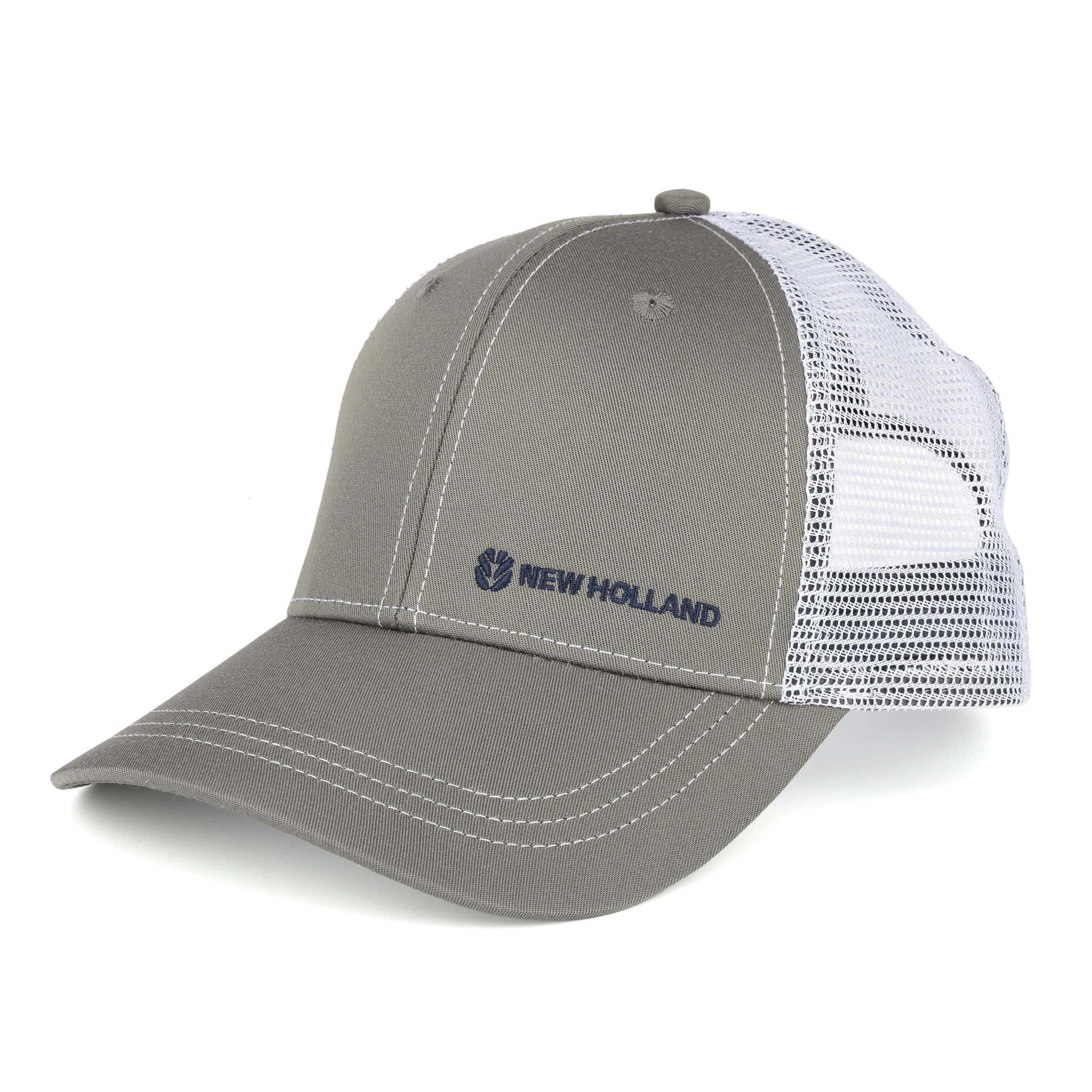 New Holland Gray Cap with White Mesh Back — Outback Toys