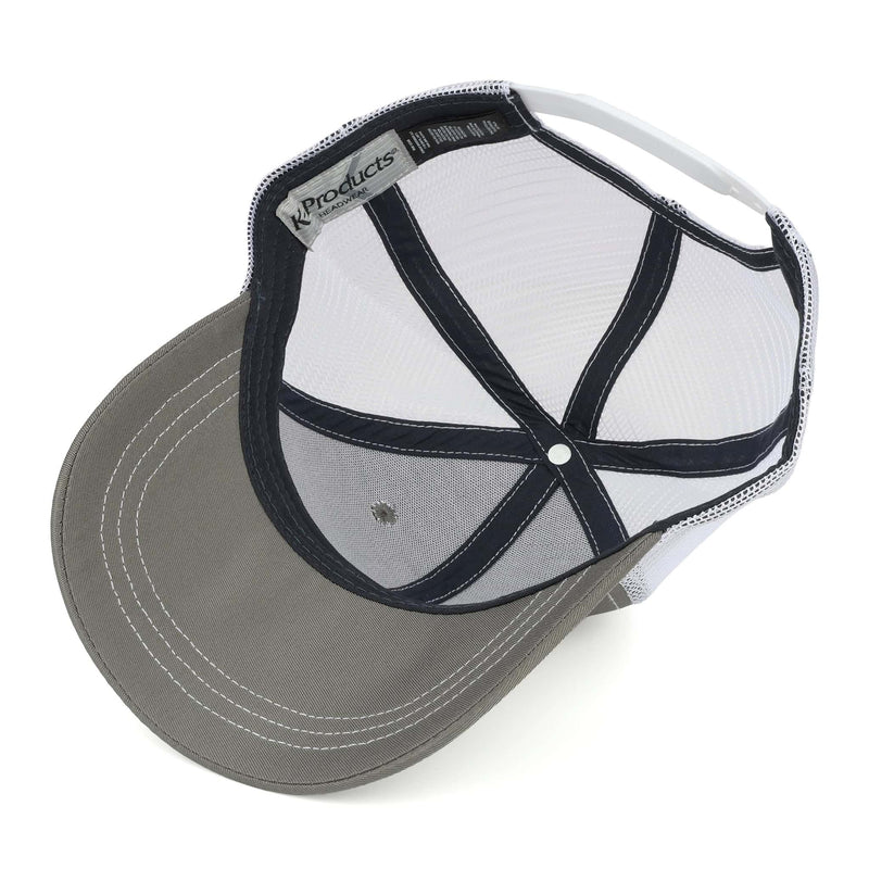 New Holland Gray Cap with White Mesh Back