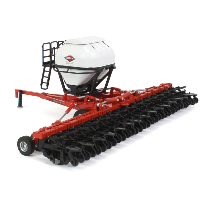 1/64 Kuhn Krause Gladiator 1210 Strip Tillage Tool with White Tank