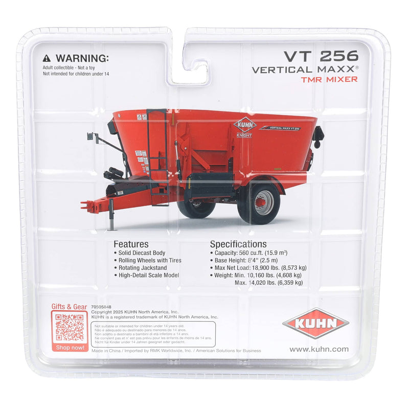 1/64 Kuhn Knight VT 256 Twin-Auger Vertical Maxx Mixer