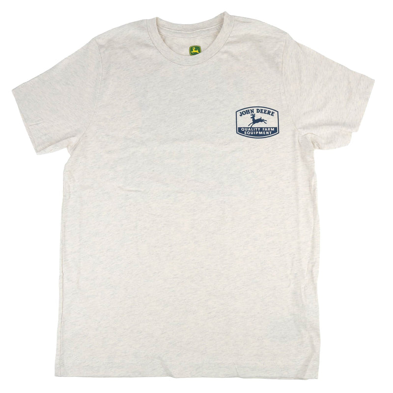 Youth John Deere Americana 1837 Off-White T-Shirt