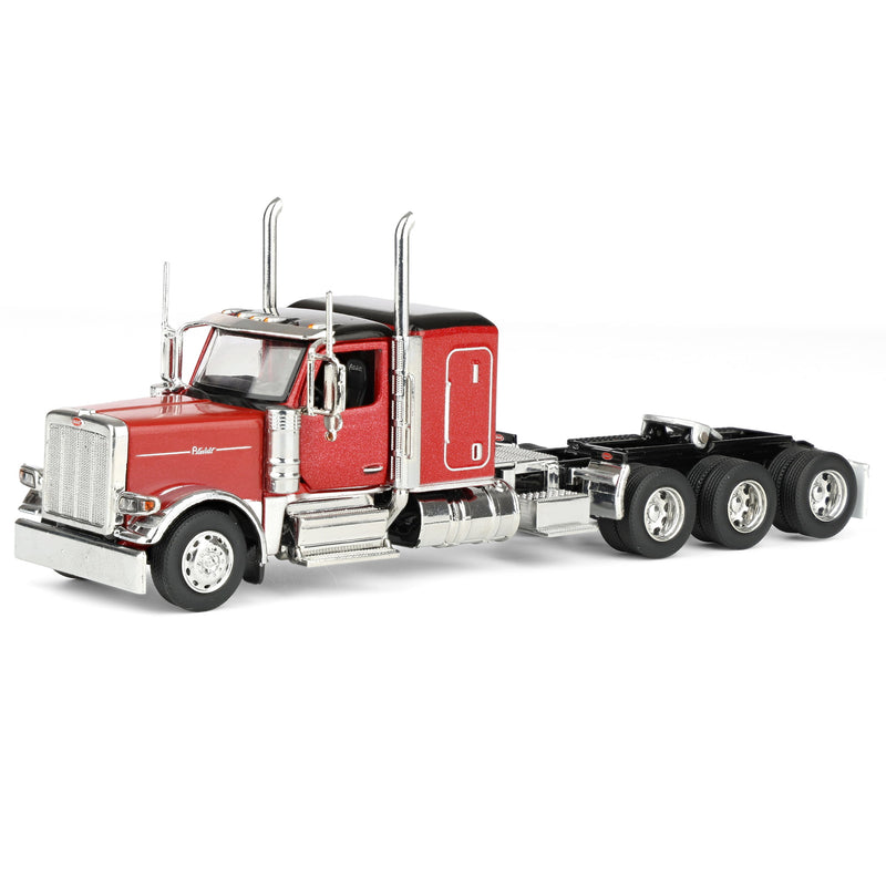 1/64 Peterbilt 589 Tridem-Axle Legendary Package Truck, Legendary Red, Diecast Masters Transport Series