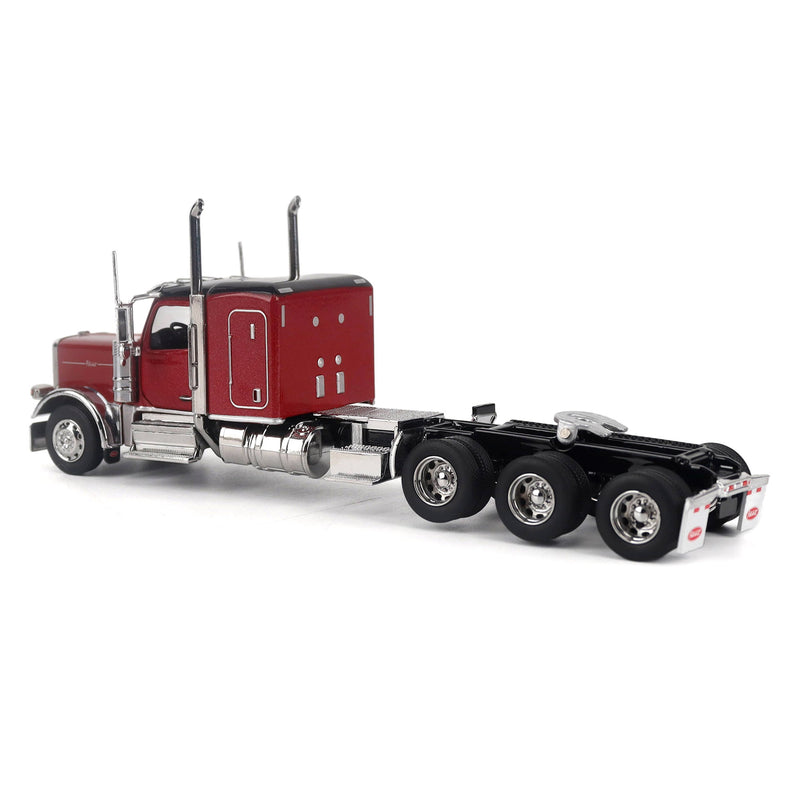 1/64 Peterbilt 589 Tridem-Axle Legendary Package Truck, Legendary Red, Diecast Masters Transport Series